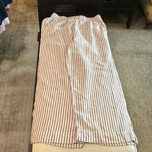 ArtisanNY linen cropped pants